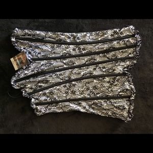 Sexy Size 34 Tesa Black & White Lace Corset - NWT